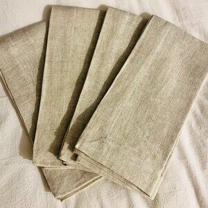 Oversized Linen Napkins Pottery Barn